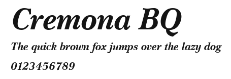 Cremona BQ Preview