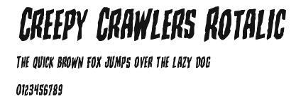Creepy Crawlers Rotalic Preview