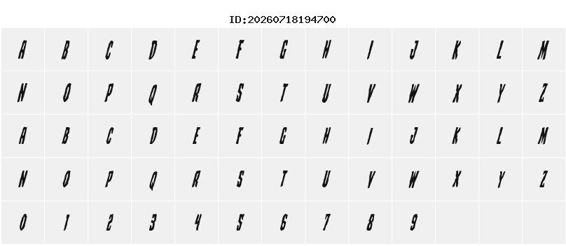 Character Map