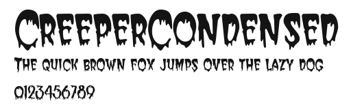 CreeperCondensed Preview