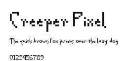 Creeper Pixel Preview
