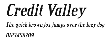 Credit Valley Preview
