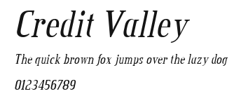 Credit Valley Preview