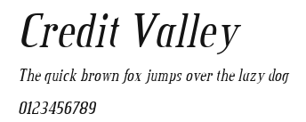 Credit Valley Preview