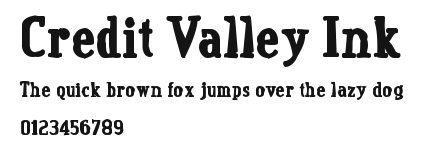 Credit Valley Ink Preview