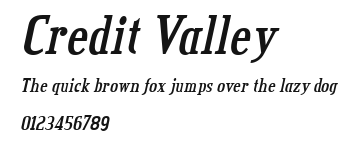 Credit Valley Preview