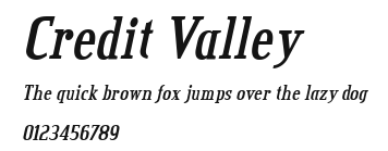 Credit Valley Preview