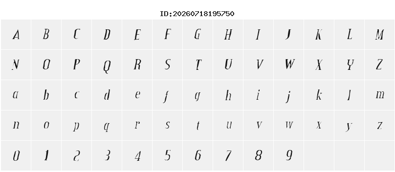Character Map