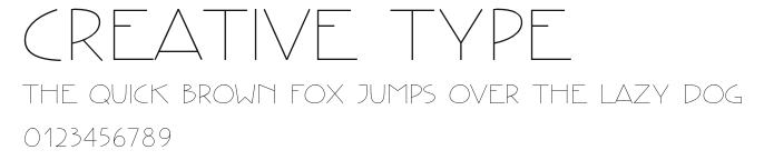 Creative Type Preview
