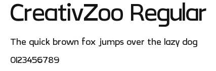 CreativZoo Regular Preview