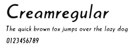 Creamregular Preview