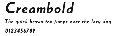 Creambold Preview