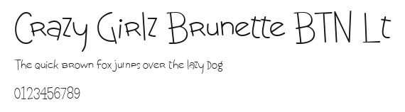 Crazy Girlz Brunette BTN Lt Preview