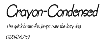 Crayon-Condensed Preview