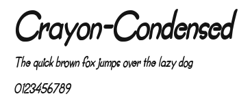 Crayon-Condensed Preview