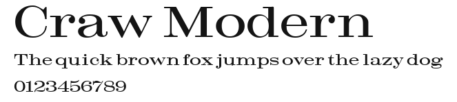 Craw Modern Preview