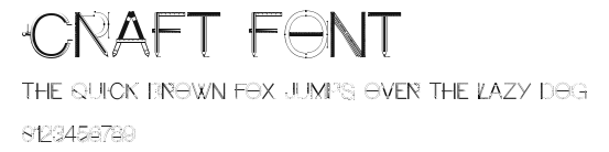 Craft Font Preview