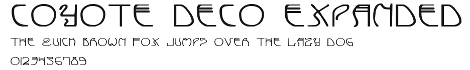 Coyote Deco Expanded Preview