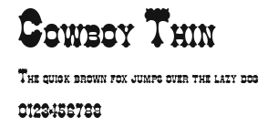 Cowboy Thin Preview
