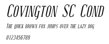 Covington SC Cond Preview