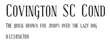 Covington SC Cond Preview