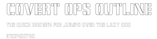 Covert Ops Outline Preview