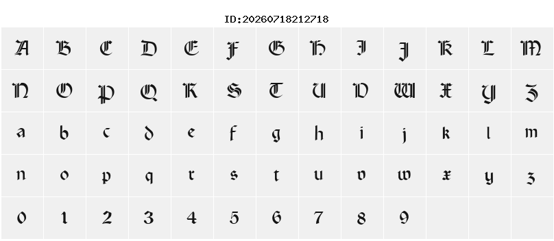 Character Map