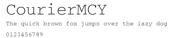 CourierMCY Preview