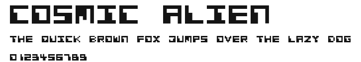 Cosmic Alien Preview