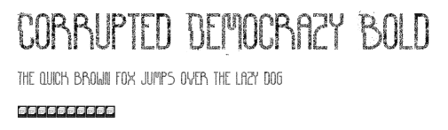 Corrupted Democrazy Bold Preview