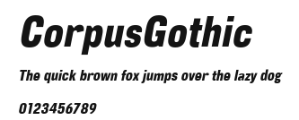 CorpusGothic Preview