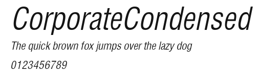 CorporateCondensed Preview