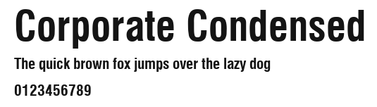 Corporate Condensed Preview