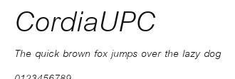 CordiaUPC Preview