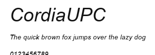 CordiaUPC Preview