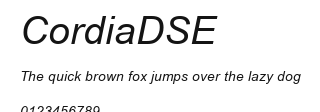 CordiaDSE Preview