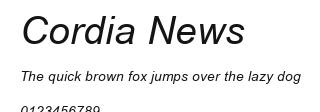 Cordia News Preview