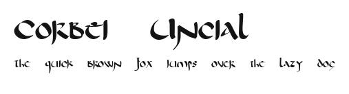 Corbei Uncial Preview