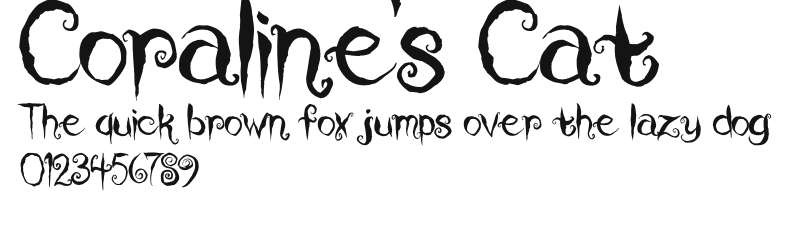 Coraline's Cat Preview