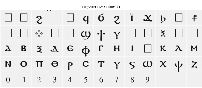 Character Map