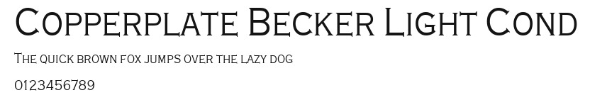 Copperplate Becker Light Cond Preview