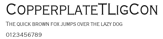 CopperplateTLigCon Preview