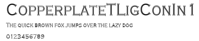 CopperplateTLigConIn1 Preview