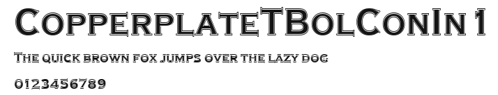 CopperplateTBolConIn1 Preview