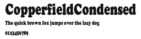 CopperfieldCondensed Preview