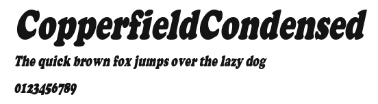 CopperfieldCondensed Preview