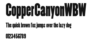 CopperCanyonWBW Preview