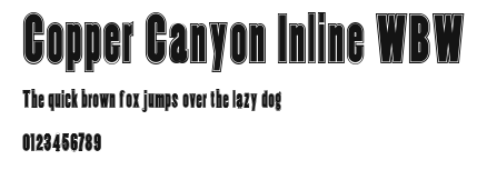 Copper Canyon Inline WBW Preview