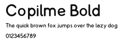 Copilme Bold Preview