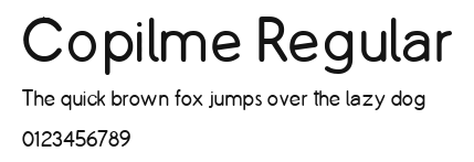 Copilme Regular Preview